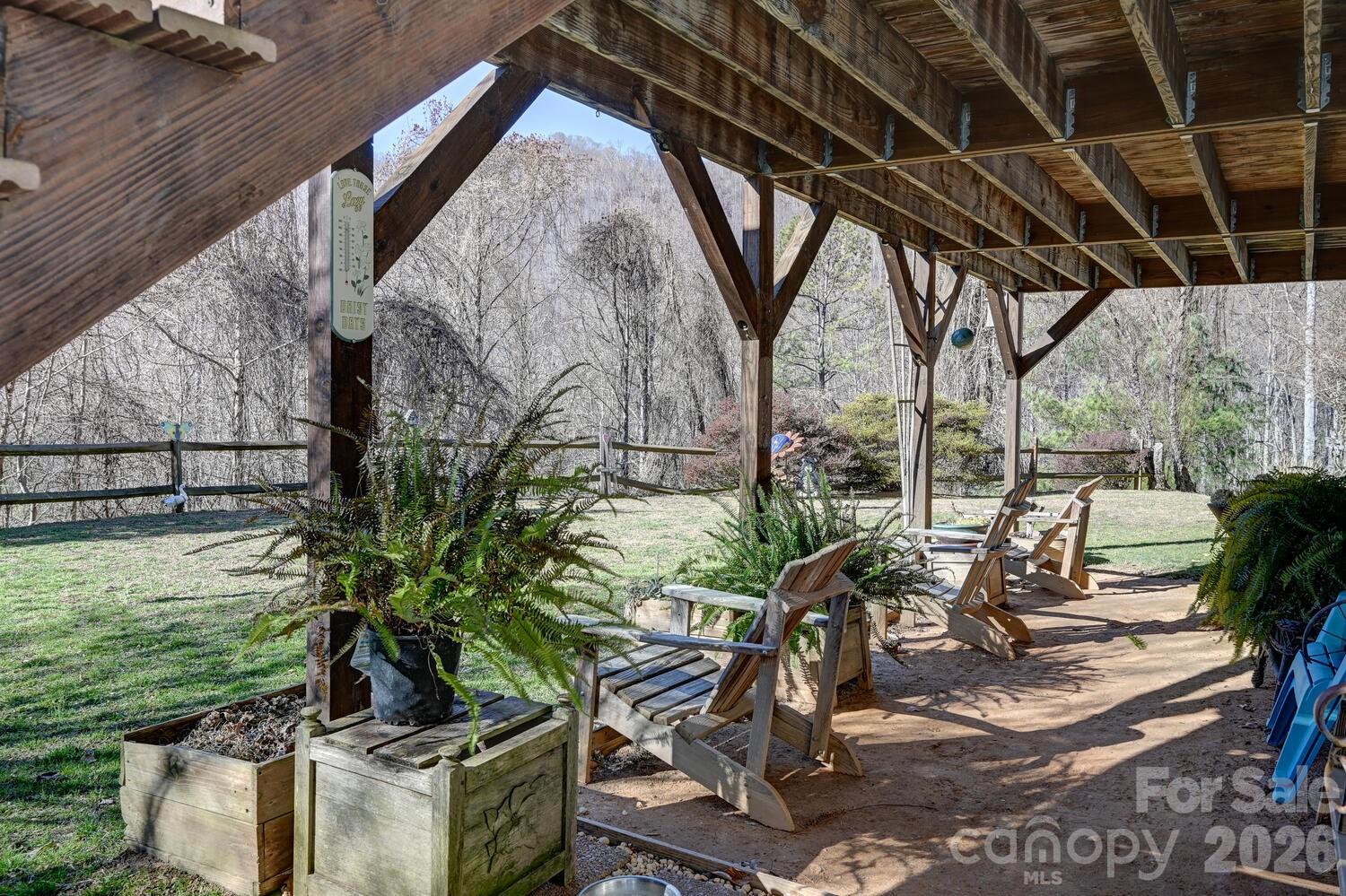 2 Ruffed Grouse Drive Weaverville, NC 28787 - Photo 6 of 44 a view of outdoor space with seating area