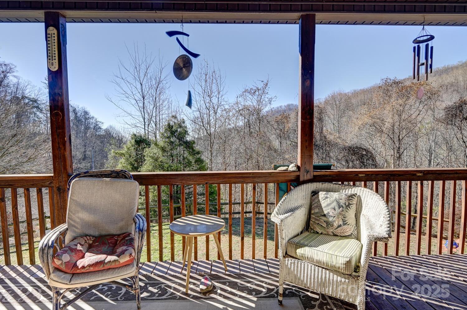 2 Ruffed Grouse Drive Weaverville, NC 28787 - Photo 7 of 44 a view of a balcony with furniture