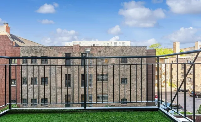 a view of a large building with a view of a building