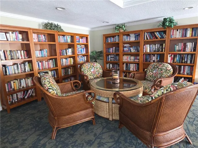 a view of backyard with large tree