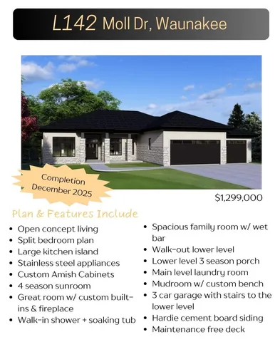 $1,299,000 | L142 Moll, Waunakee, WI 53597