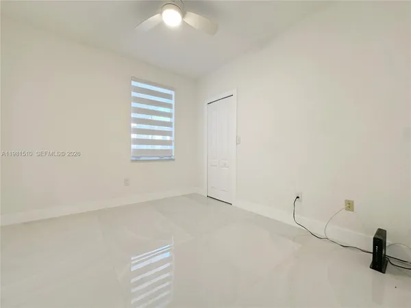 a close view of closet