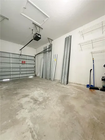 a view of outdoor space yard and garage