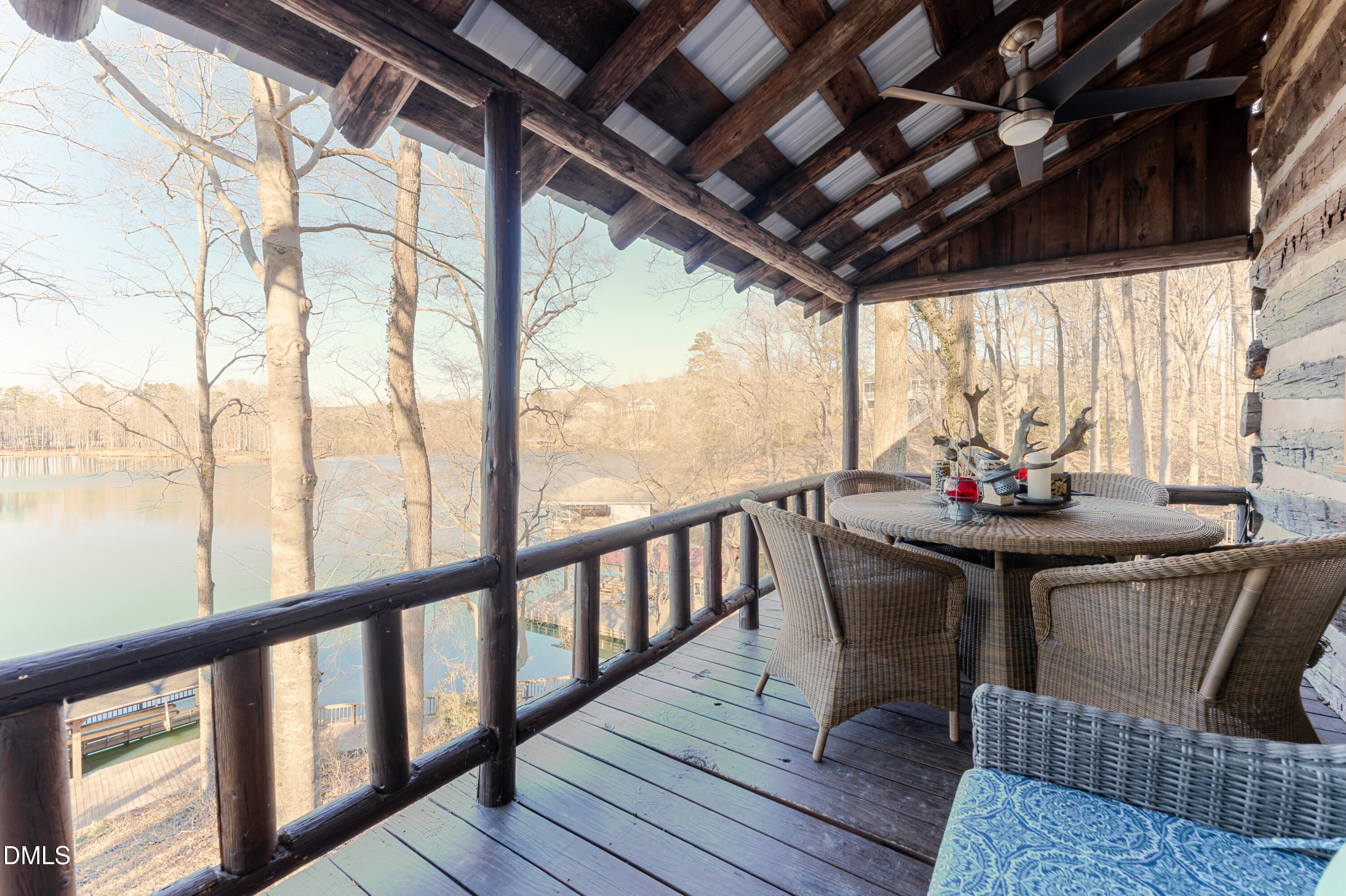 954 Huff Garrett Road Roxboro, NC 27574 - Photo 21 of 98 a view of a dining room with furniture window and outside view