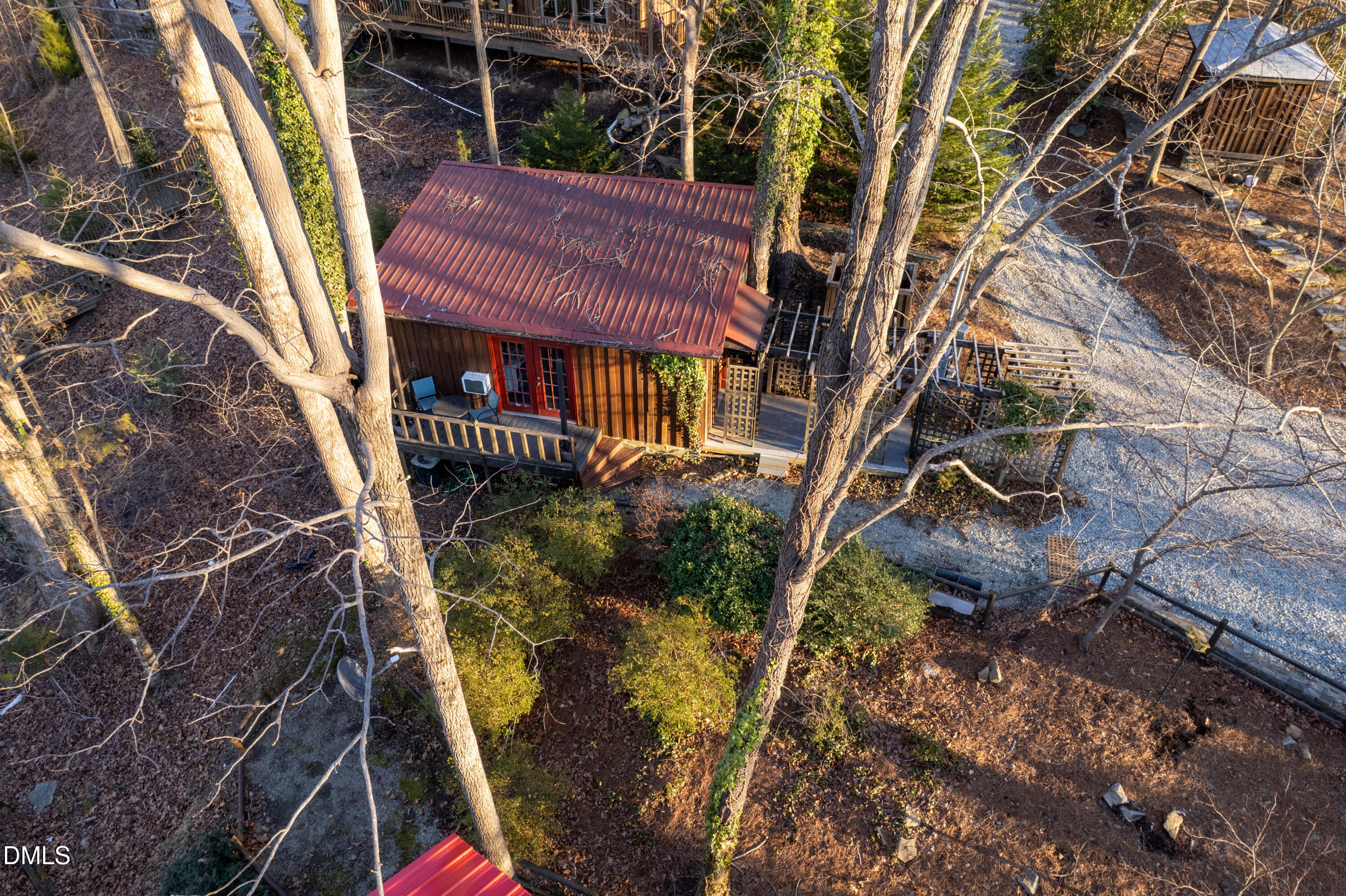 954 Huff Garrett Road Roxboro, NC 27574 - Photo 74 of 98 a view of entryway with a tree
