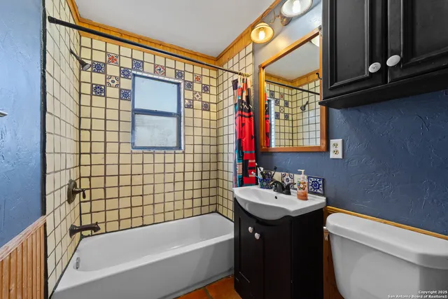 a bathroom with a sink and a bathtub