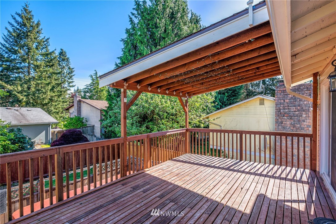 2506 170th Street Southeast Bothell, WA 98012 - Photo 26 of 27 a view of a wooden deck