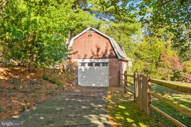 a view of a yard with an outdoor seating