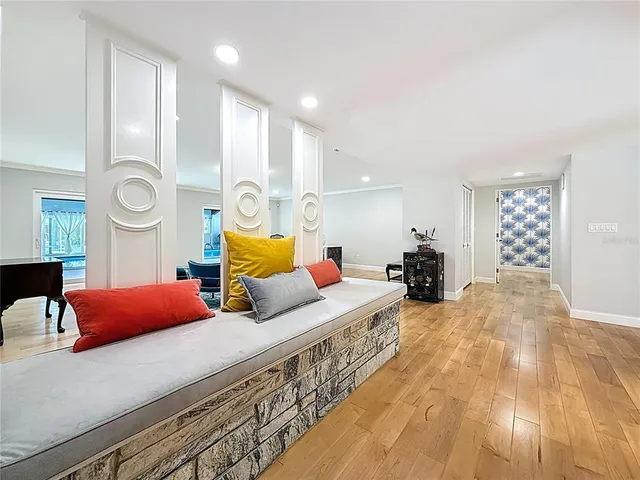 a kitchen with stainless steel appliances a refrigerator and a sink