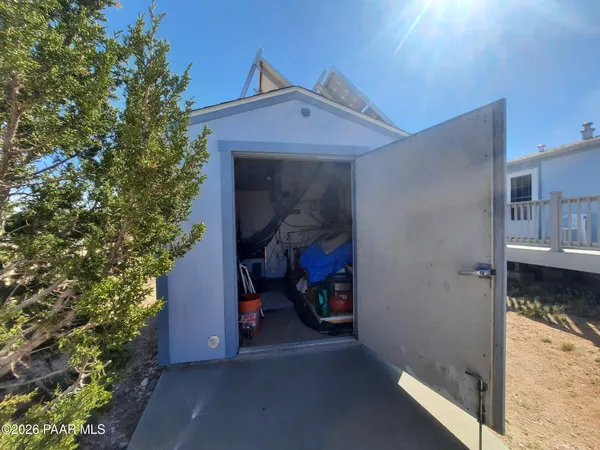 a view of storage and utility room