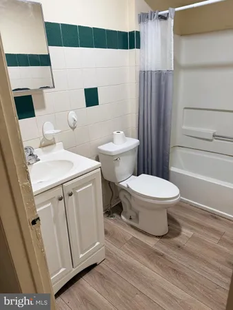 a view of small space with racks on the wall