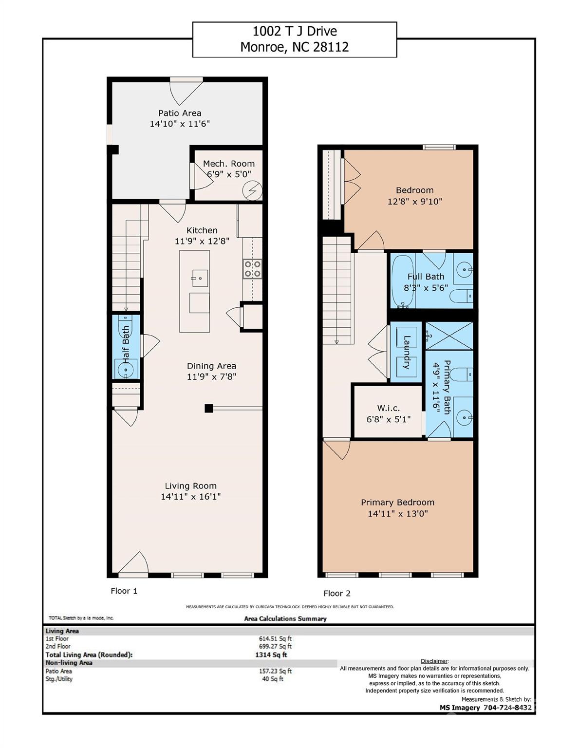 1002 T J Drive Monroe, NC 28112 - Photo 21 of 21