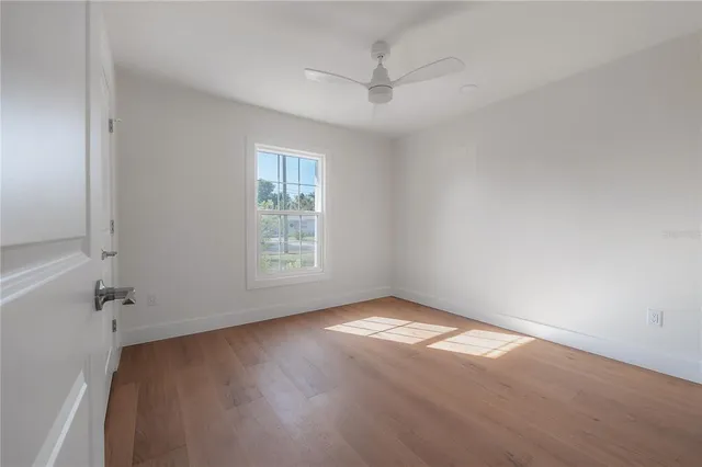 a view of empty room