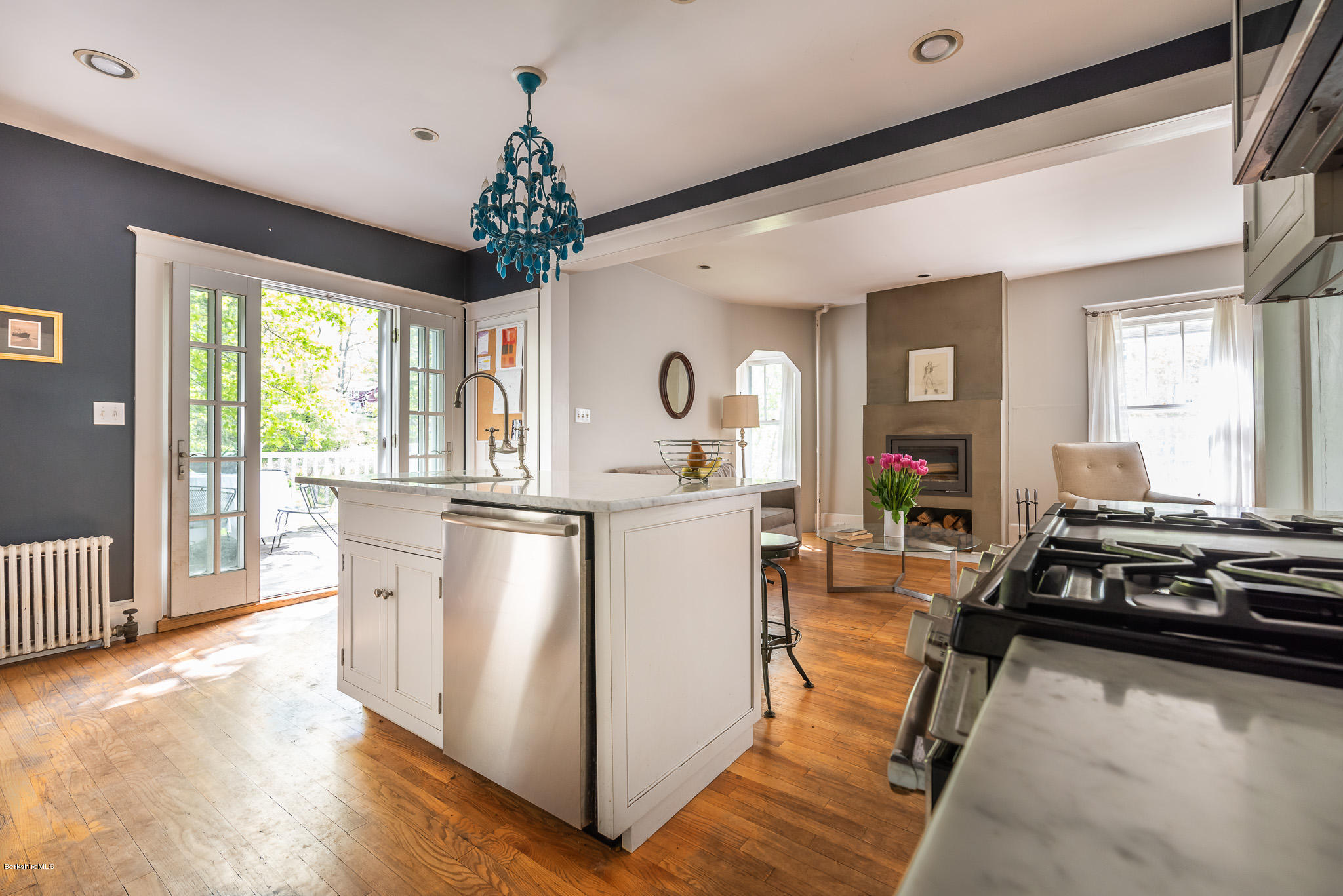 3 Stockbridge Road West Stockbridge, MA 01266 - Photo 15 of 29 Kitchen to Living Area
