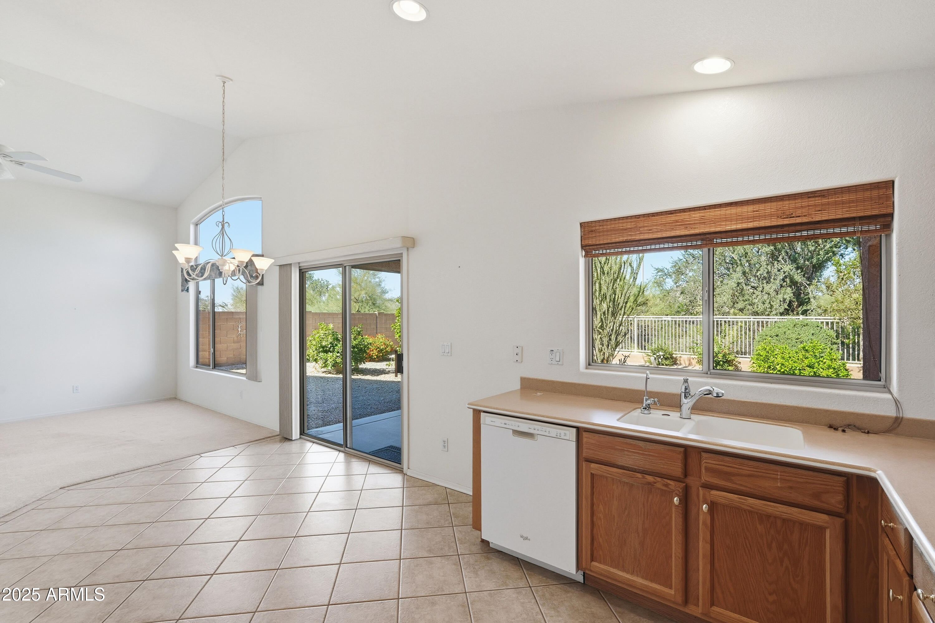 4626 East Thorn Tree Drive Cave Creek, AZ 85331 - Photo 11 of 30 a kitchen with a sink and large window
