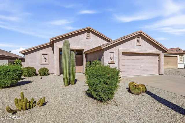 a house view with a outdoor space