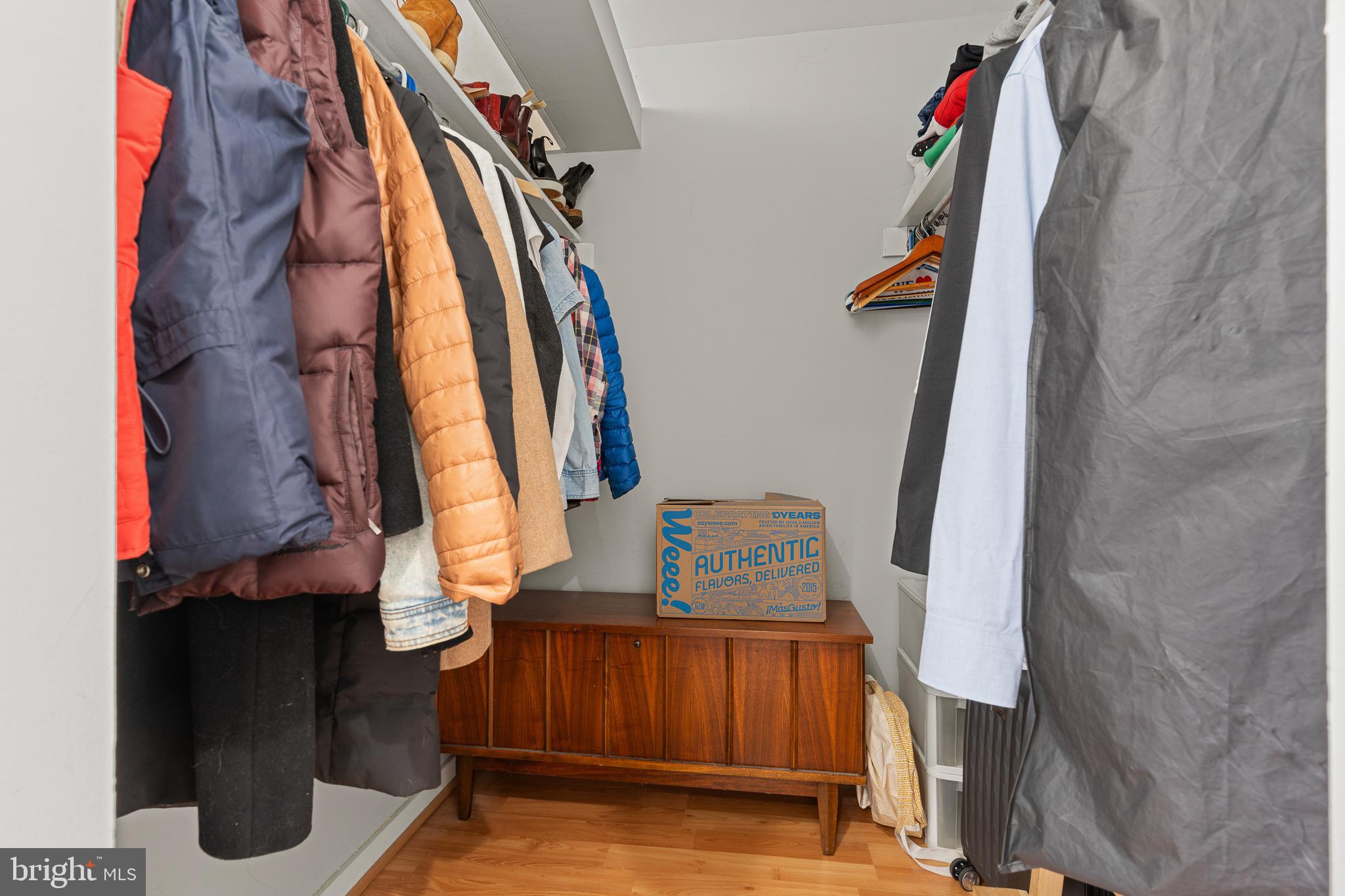 2361 Sundew Terrace, Unit 2361 Baltimore, MD 21209 - Photo 17 of 25 a view of walk in closet with clothes and shoes