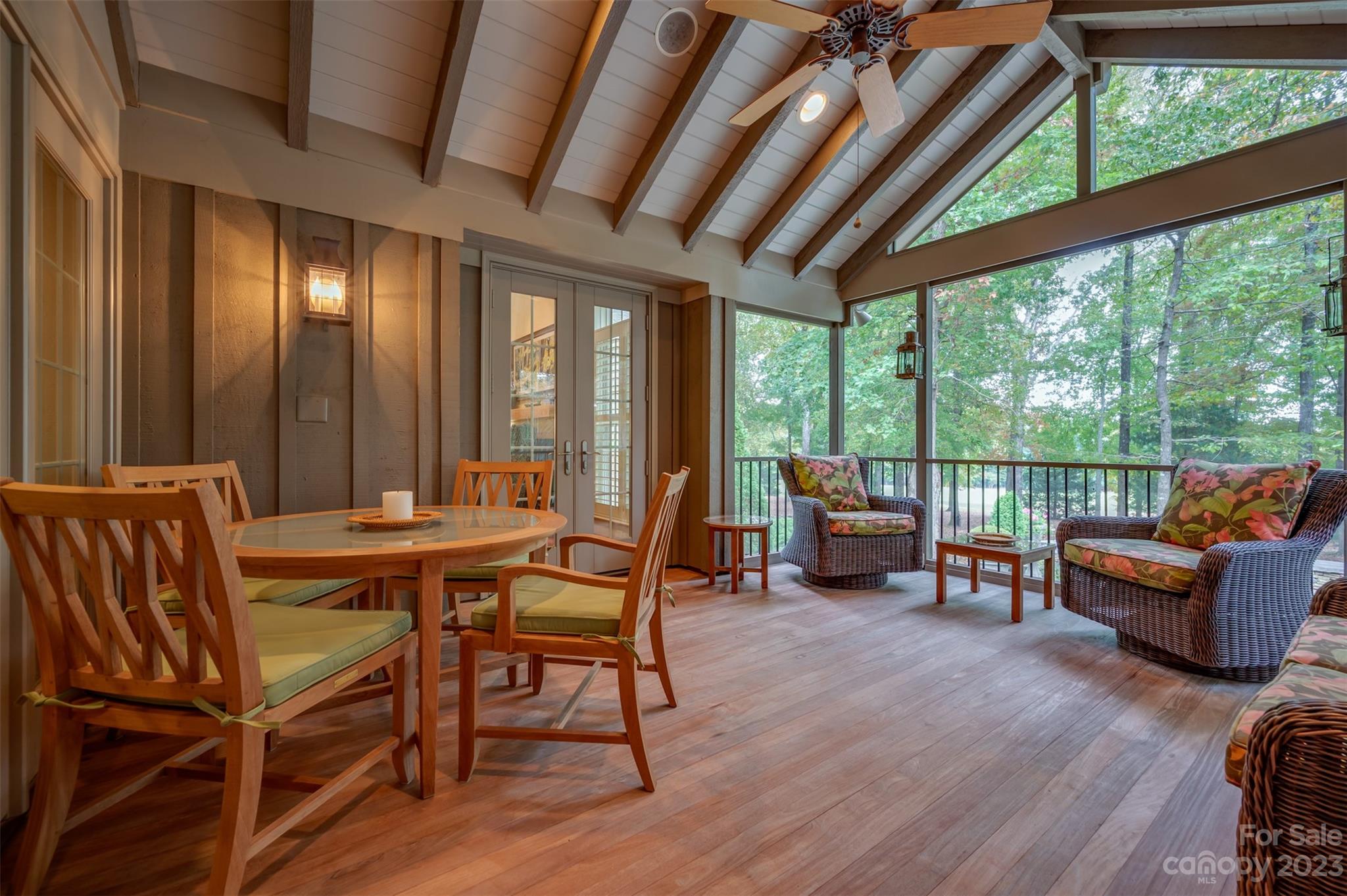 1389 Landrum Road Columbus, NC 28722 - Photo 29 of 46 a view of a roof deck with furniture