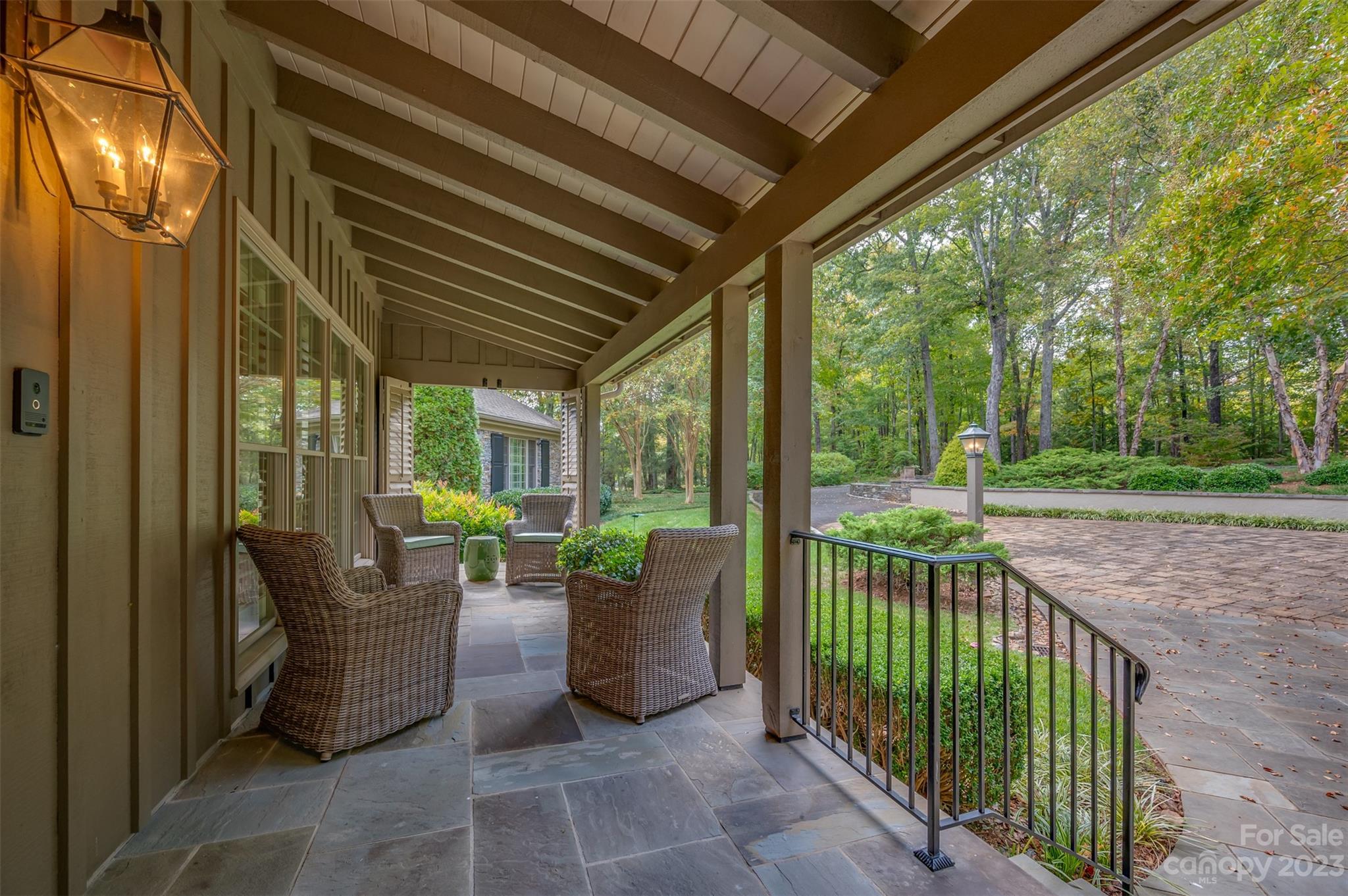 1389 Landrum Road Columbus, NC 28722 - Photo 8 of 46 a balcony with furniture