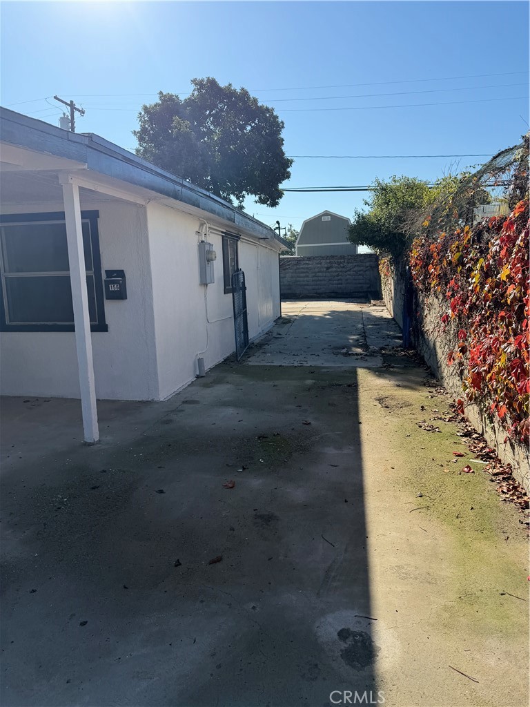 156 West 234th Street Carson, CA 90745 - Photo 8 of 9 a view of back yard of the house