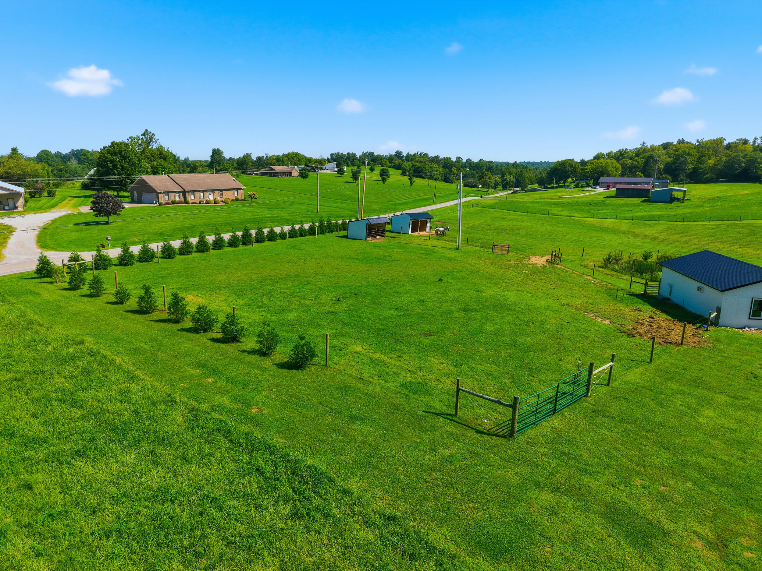 133 Ben Currens Road Salvisa, KY 40372 - Photo 47 of 51 Aerial view
