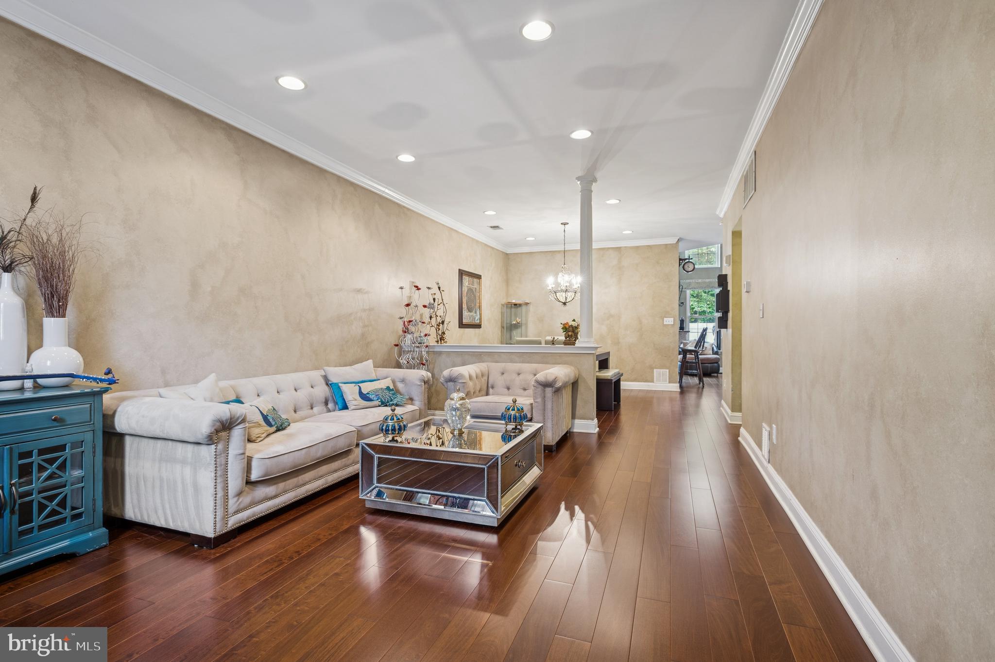 19 York Road Princeton Junction, NJ 08550 - Photo 4 of 19 a living room with furniture and a wooden floor