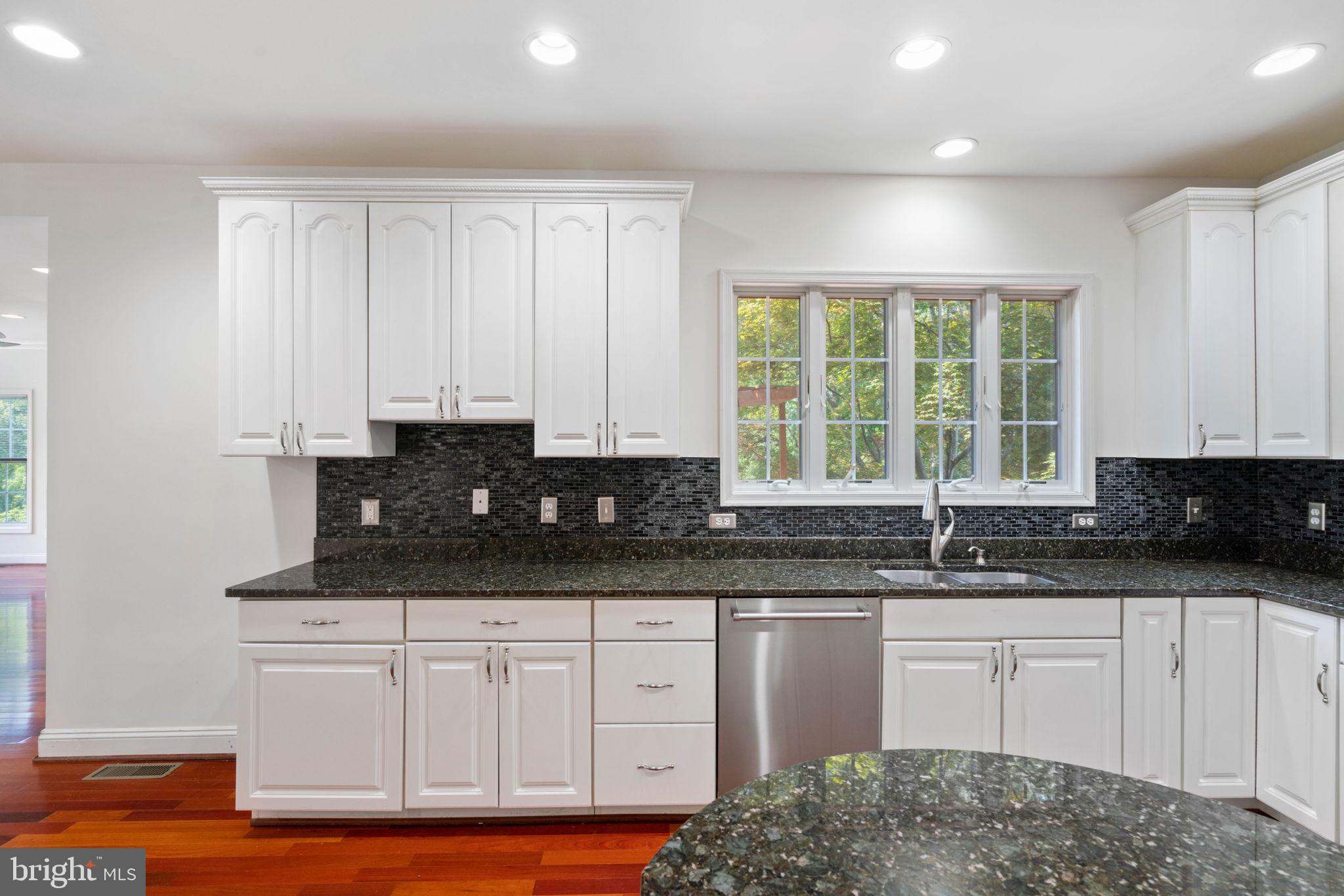 4512 Gage Road Alexandria, VA 22309 - Photo 37 of 69 Kitchen window looks out to large backyard / deck
