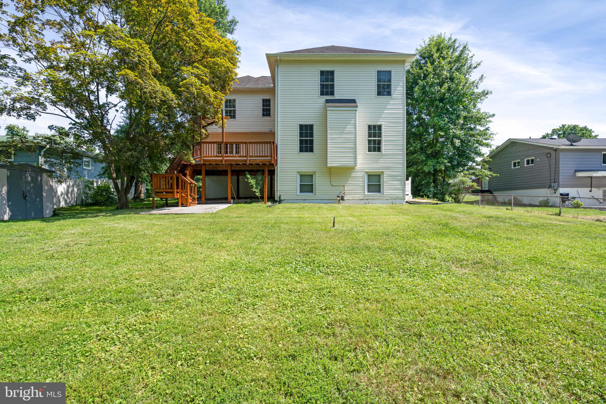 4512 Gage Road Alexandria, VA 22309 - Photo 63 of 69 Large Spacious Backyard