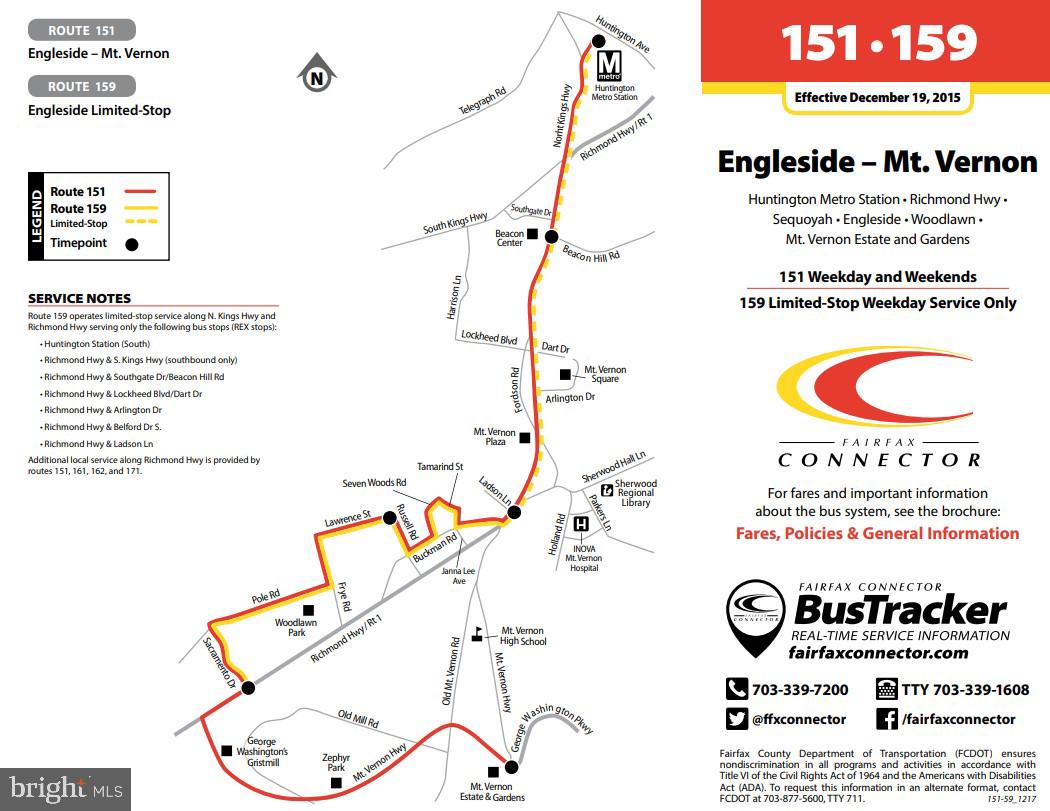 4512 Gage Road Alexandria, VA 22309 - Photo 64 of 69 Bus stop is located at Steet Corner of Gage & Frye