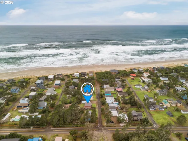 a view of city and mountain