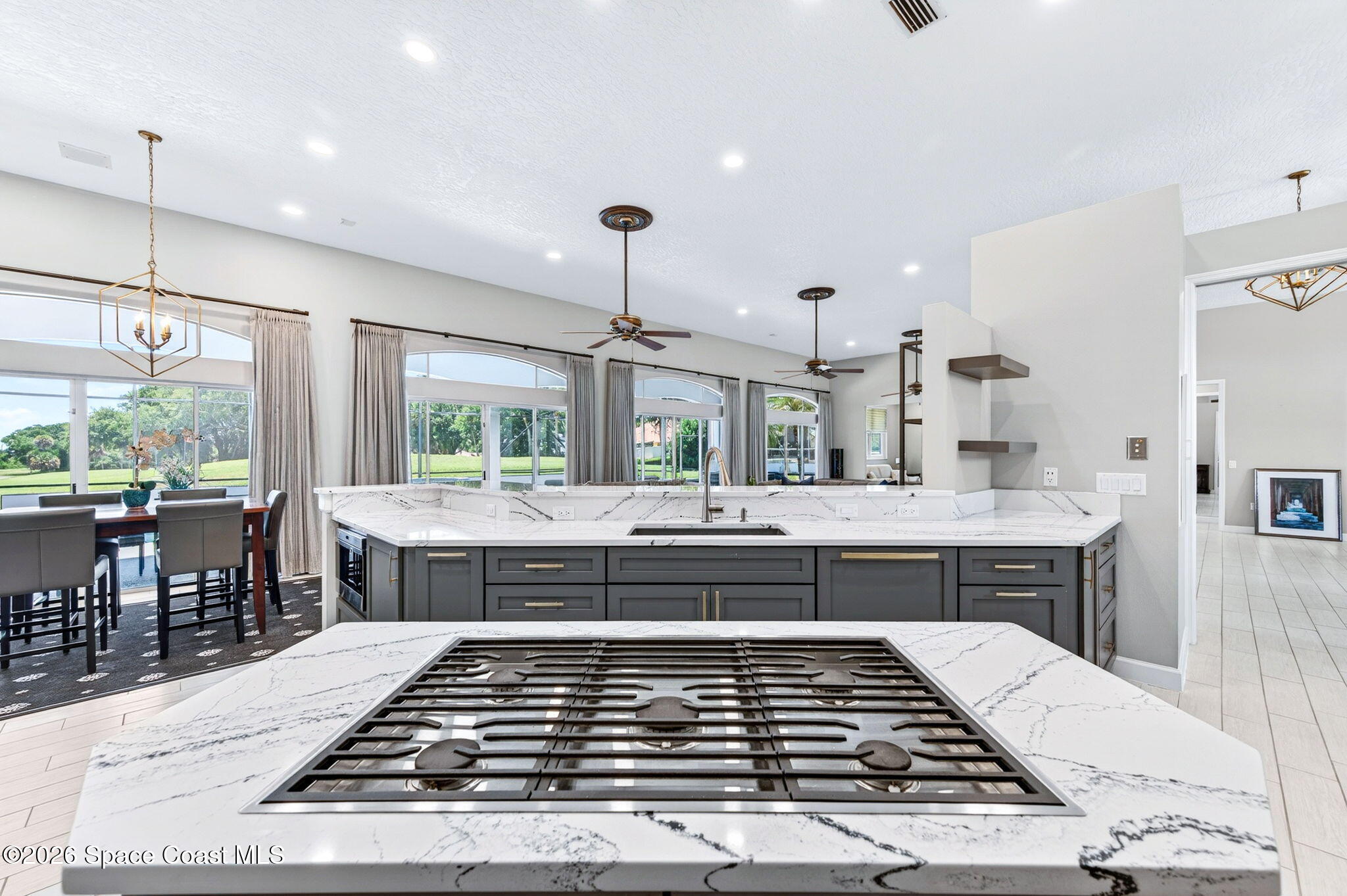 3845 Raney Road Titusville, FL 32780 - Photo 32 of 105 5 burner Wolf Gas cooktop