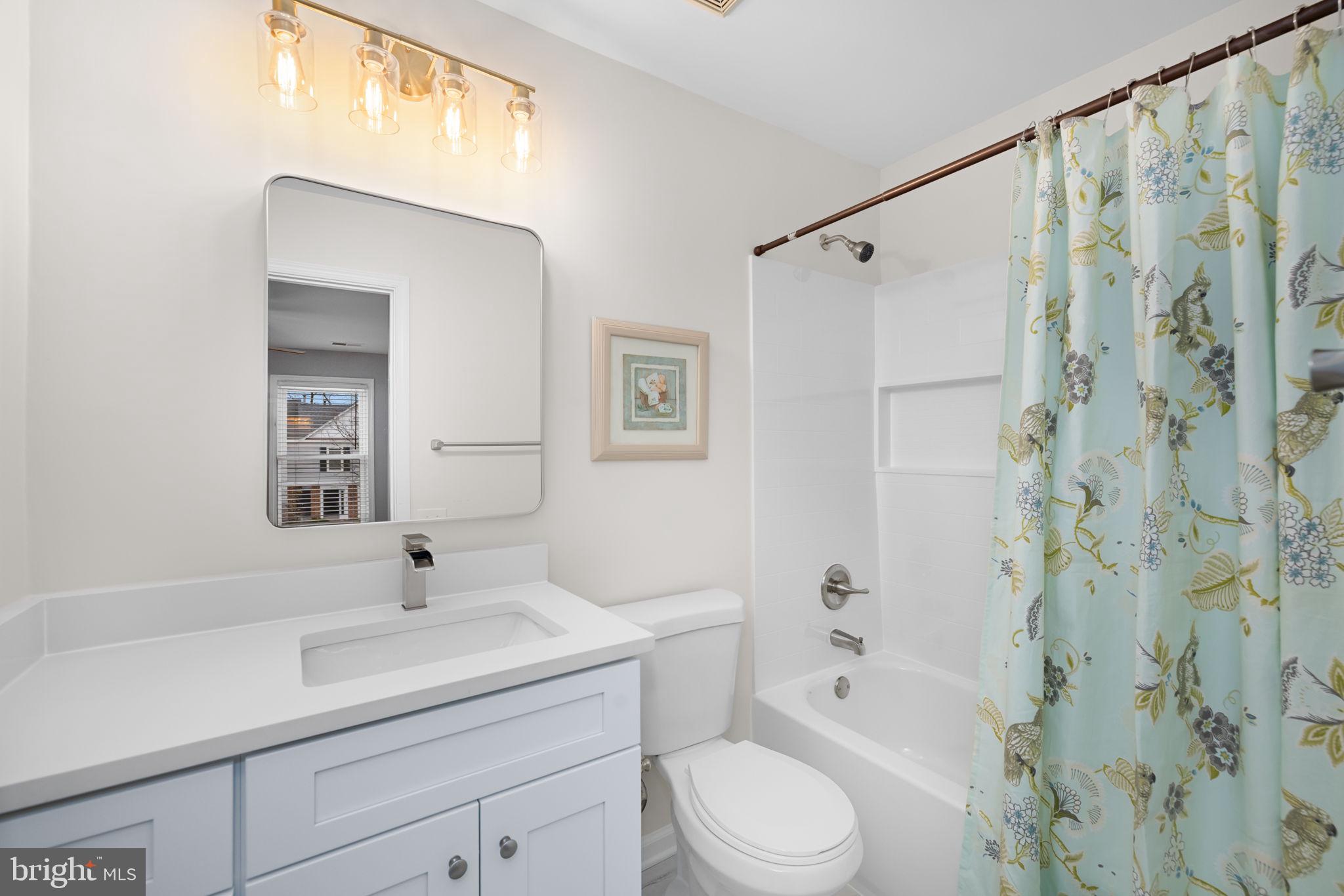 43861 Laburnum Square Ashburn, VA 20147 - Photo 19 of 46 a bathroom with a sink a toilet and shower