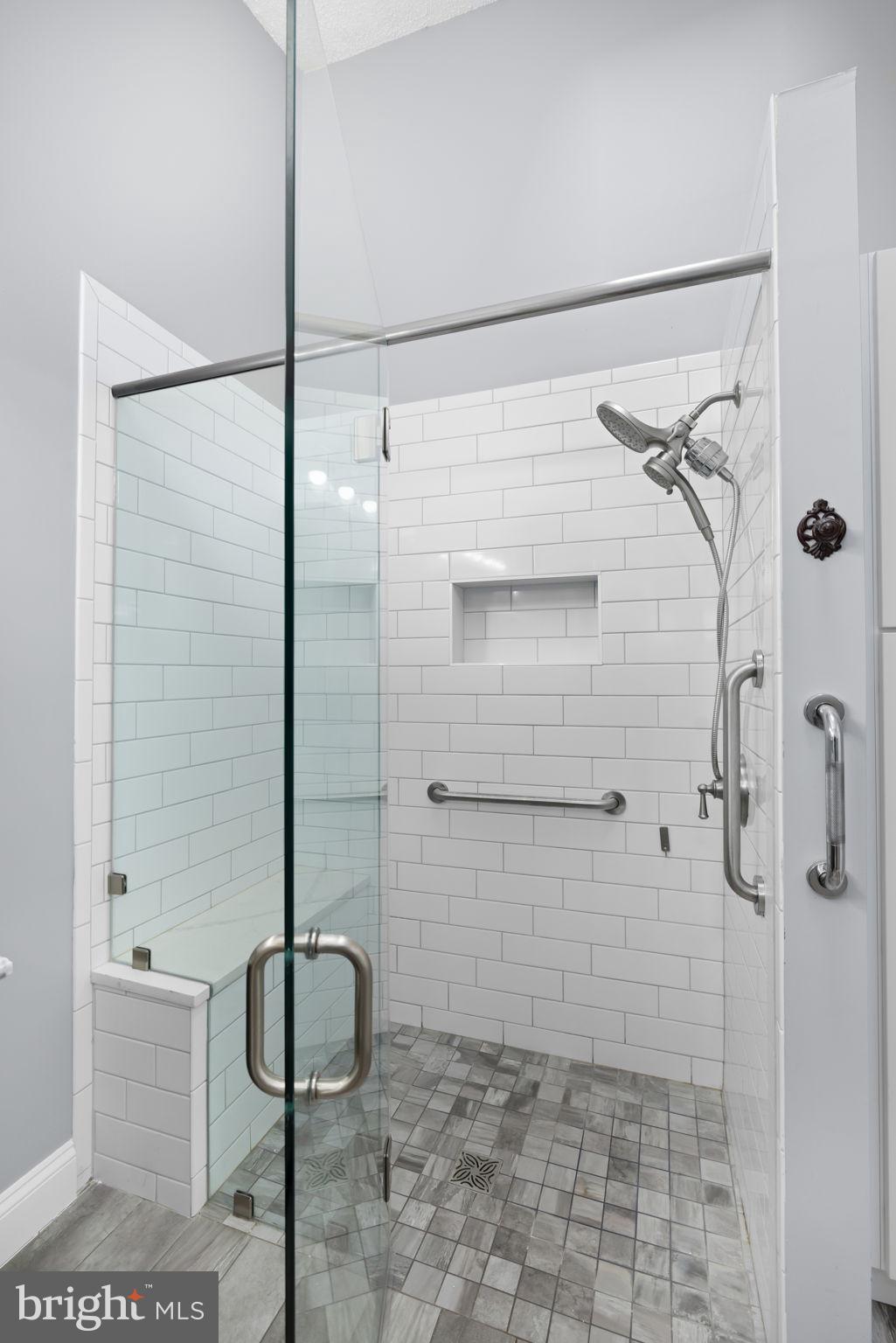 43861 Laburnum Square Ashburn, VA 20147 - Photo 28 of 46 a bathroom with a shower
