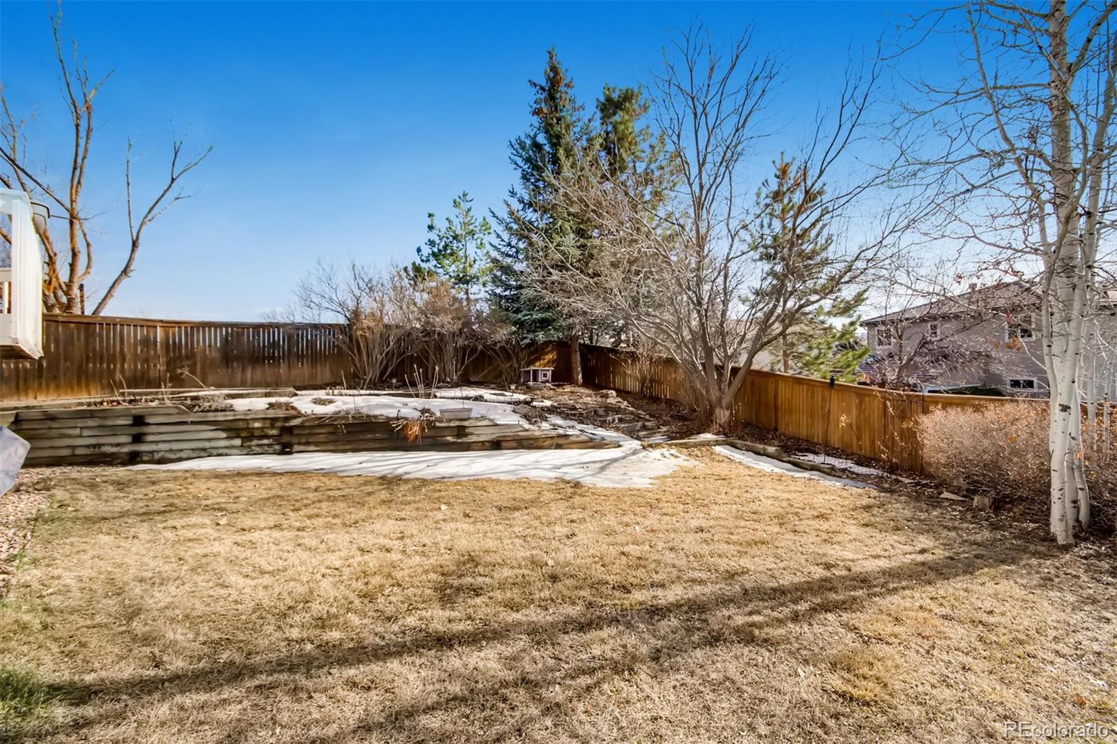 1518 Spring Water Way Highlands Ranch, CO 80129 - Photo 25 of 26 a view of a snow with a yard