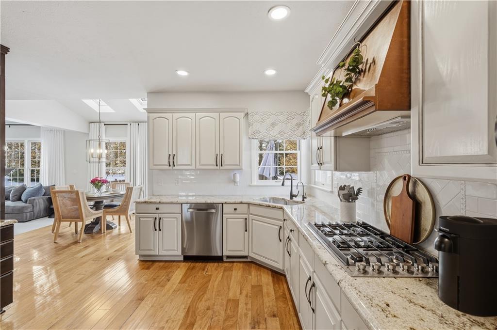 2017 Condor Lane Gibsonia, PA 15044 - Photo 15 of 49 a kitchen with stainless steel appliances granite countertop a stove and a sink