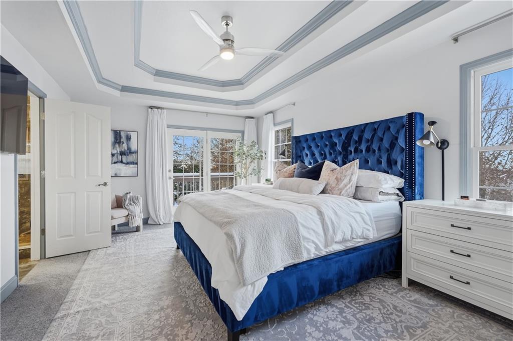 2017 Condor Lane Gibsonia, PA 15044 - Photo 24 of 49 a bedroom with a large bed and a window