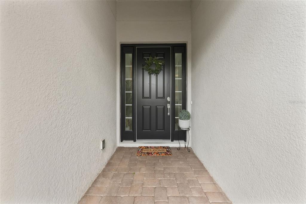 4951 Freccia Loop Wesley Chapel, FL 33543 - Photo 4 of 43 a view of a entryway door