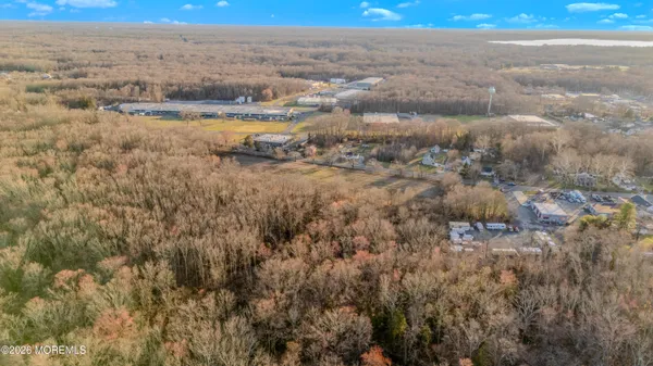 a view of city and mountain