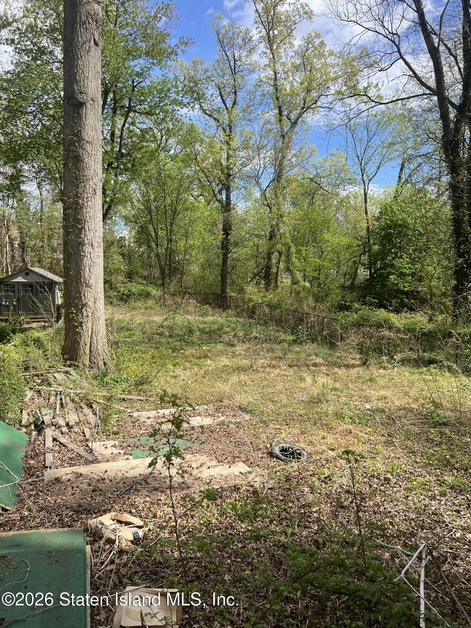 634 Drumgoole Road East Staten Island, NY 10312 - Photo 3 of 10 a view of a yard with large trees