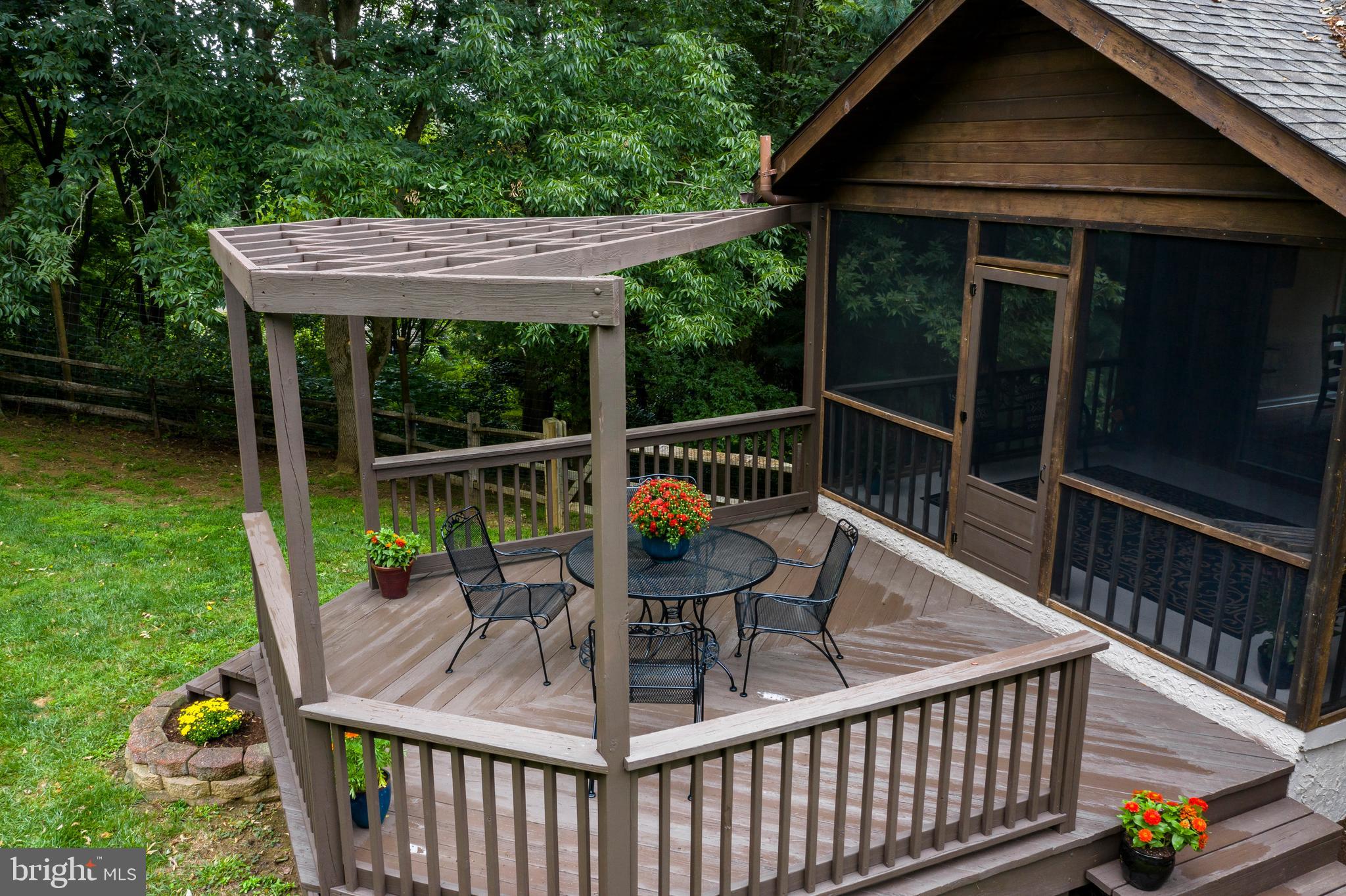 98 Birmingham Road West Chester, PA 19382 - Photo 5 of 43 Deck with Pergola