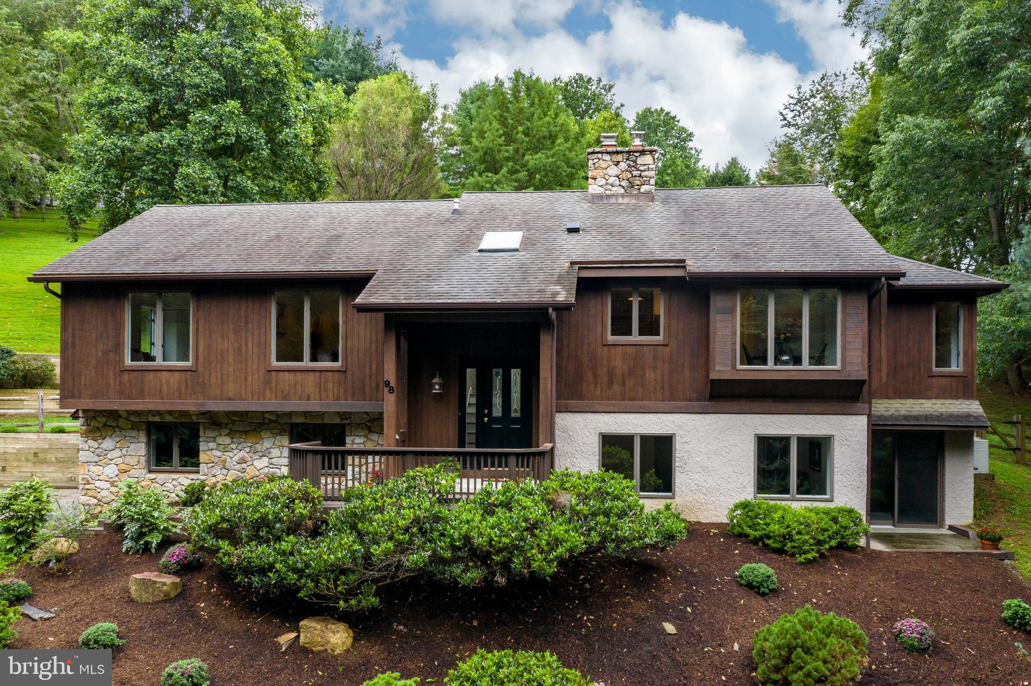 98 Birmingham Road West Chester, PA 19382 - Photo 42 of 43 Front Exterior with Professional Landscaping