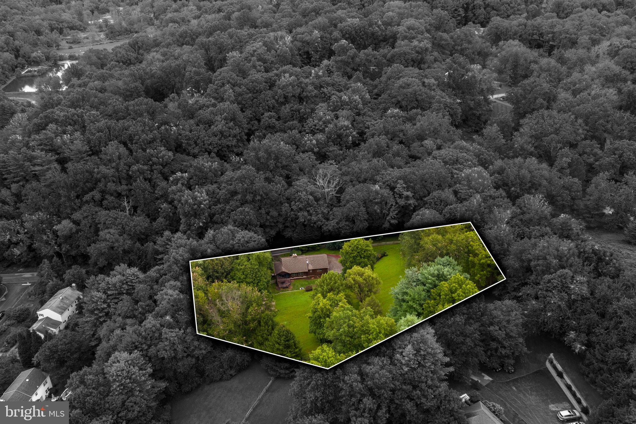 98 Birmingham Road West Chester, PA 19382 - Photo 10 of 43 Aerial View showing Lot