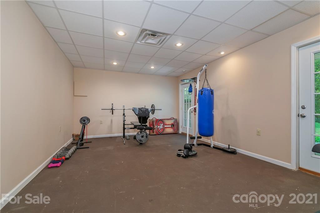 163 Fairforest Drive Rutherfordton, NC 28139 - Photo 33 of 48 a view of a room with gym equipment