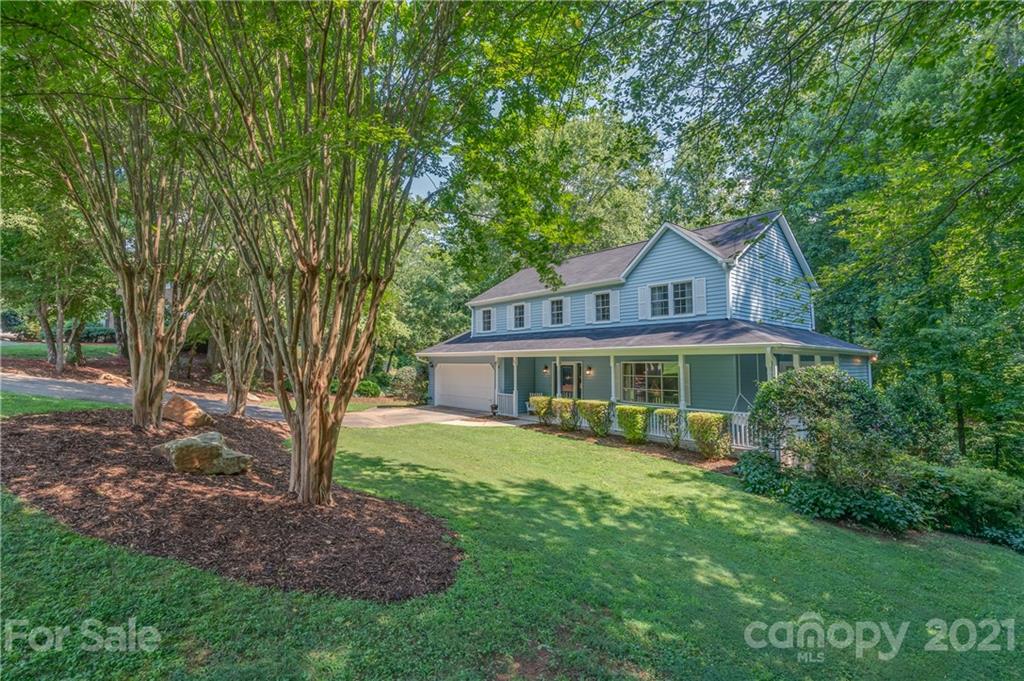 163 Fairforest Drive Rutherfordton, NC 28139 - Photo 35 of 48 a front view of a house with garden