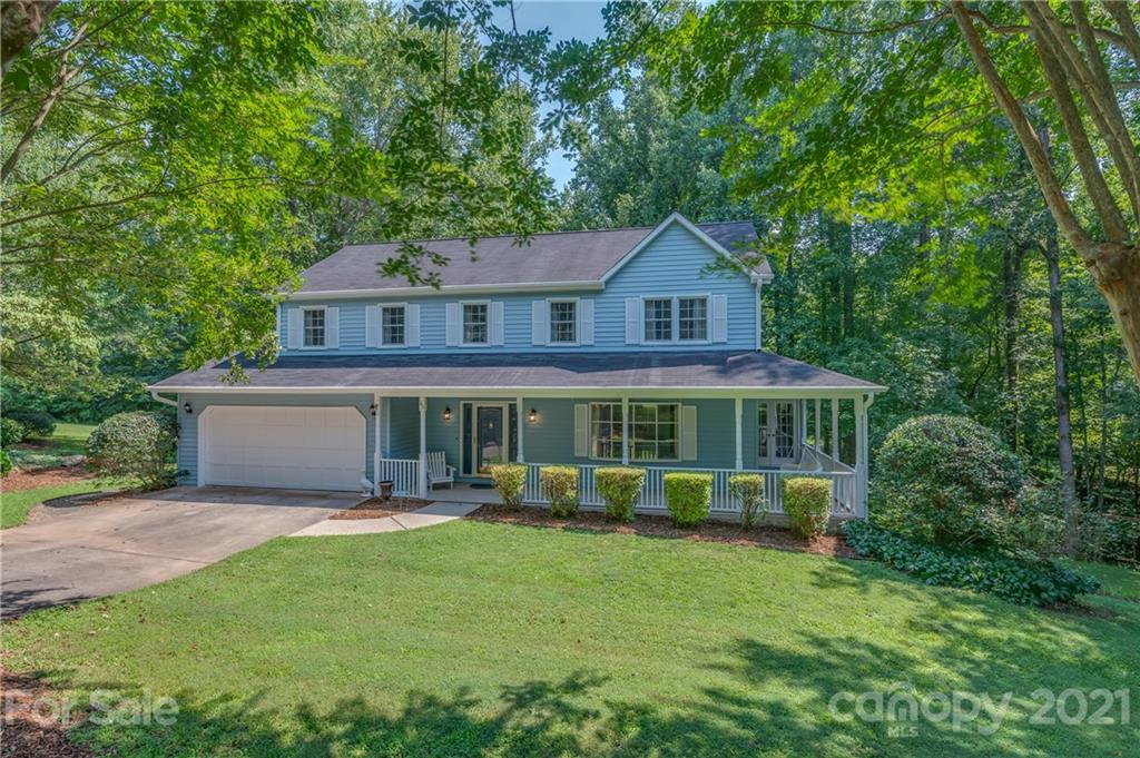 163 Fairforest Drive Rutherfordton, NC 28139 - Photo 37 of 48 a view of a house with a yard patio and a garden