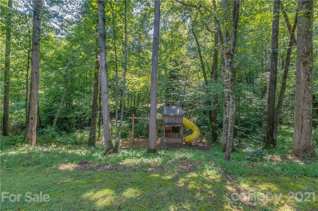 163 Fairforest Drive Rutherfordton, NC 28139 - Photo 46 of 48 a view of a garden with a house in the background