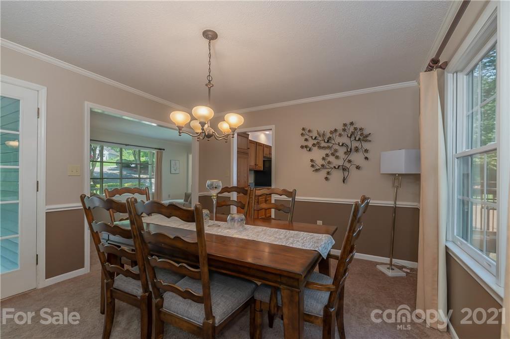 163 Fairforest Drive Rutherfordton, NC 28139 - Photo 7 of 48 a view of a dining room with furniture window and outside view