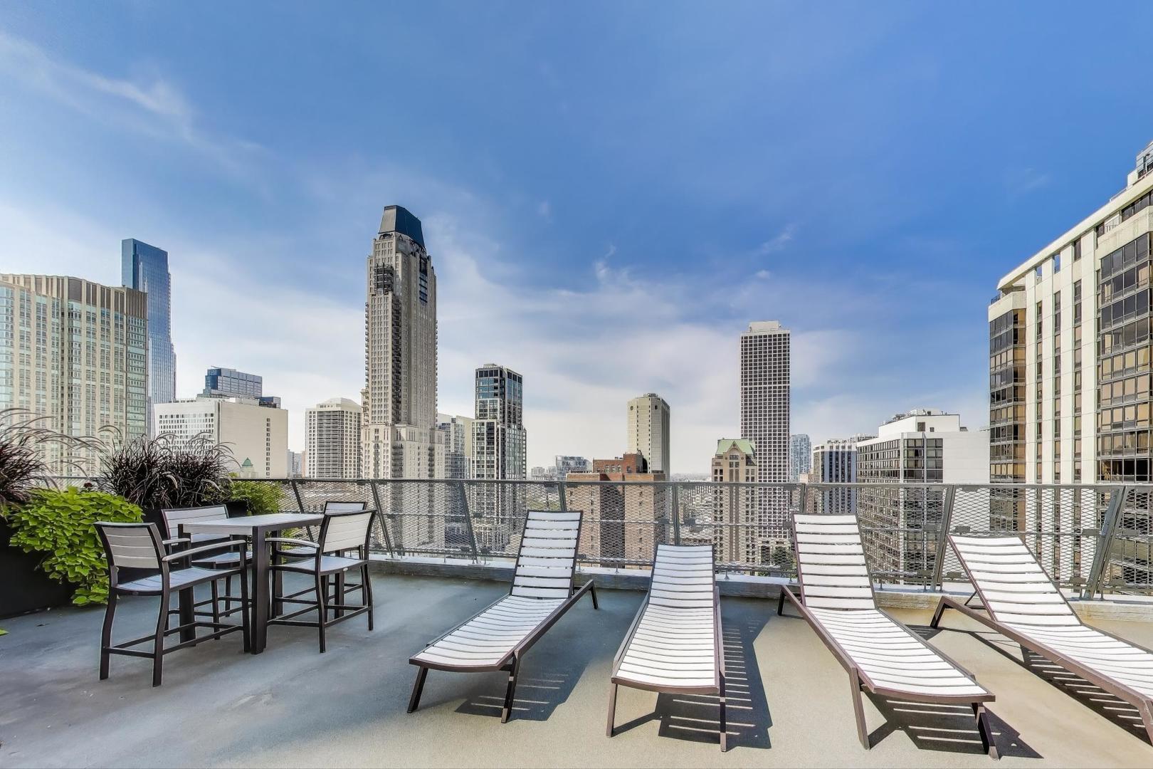 1000 North Lake Shore Plaza, Unit 804 Chicago, IL 60611 - Photo 4 of 25 a view of outdoor space with seating