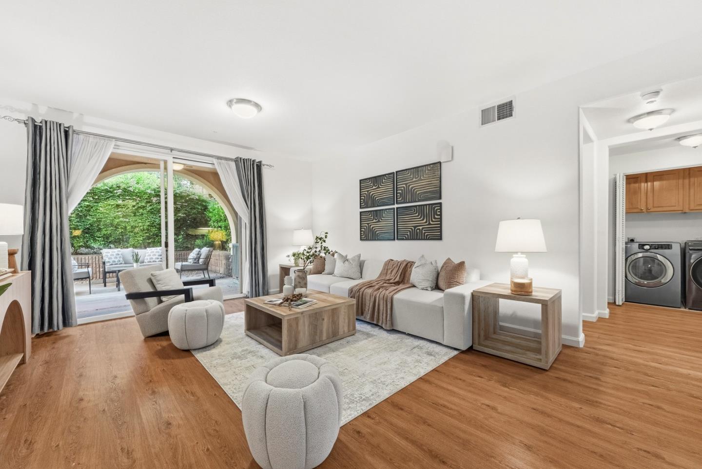 1390 Saddle Rack Street, Unit 223 San Jose, CA 95126 - Photo 1 of 36 a living room with furniture and a large window