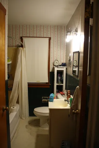 a view of front door